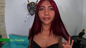 a novinha geme gostoso ao levar ferro no cu - may huanna