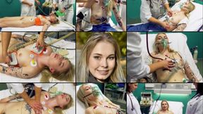 Mimi Trainee Resus Practice, CPR, Resus, Defib, BP, 02, Ambu, 12 Lead ECG, Stething