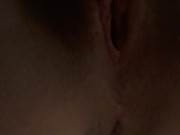 FtM. Getting my smallest tail plug in