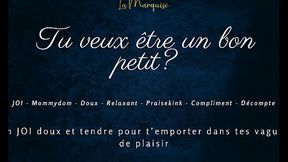 Joi pour bon petit - French audio joi gentle mommydom