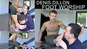 Watch as handsome Denis relaxes and lets James completely worship and lick his bare feet. It’s an intense, intimate session of pure devotion that every foot lover will enjoy.