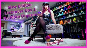 SISSY EDITION LOCKTOBER DAY 1: MDIGIA CONTROLS YOUR SISSYGASMS