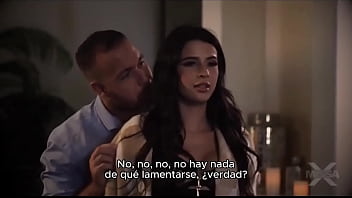 Spanish sub watches as another man fucks his wife