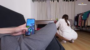 I Stared At My Maid's Big Ass For So Long That I Failed To Hide My Boner