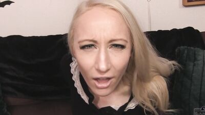 Crystal Clark dominates her man with bondage & restrained sex