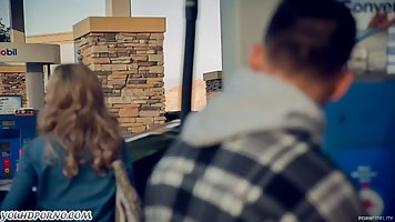 Brandi Love is an amazing blonde woman who likes the way her new lover is fucking her