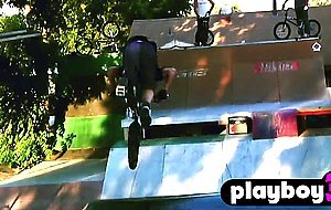 Crazy lesbians having a perfect fun in the fast truck