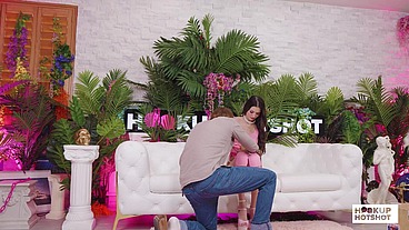 BTS - Sophie Tyler Changes Into Tiny Outfits Behind The Scenes!