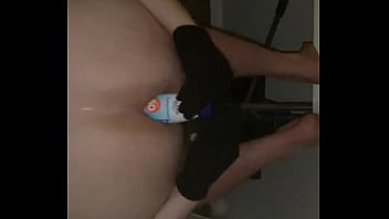 Anal slut boy&rsquo_s thick toy