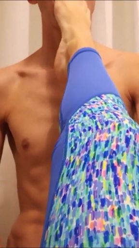 My hot wife after sports training   Clip 3