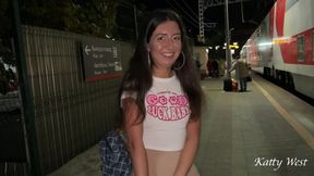 Train Station Flirtation - Laid Her On The Train