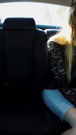 Sadie's Tight Shaved Pussy Gets Licked, Fingered, and Fucked Outdoors