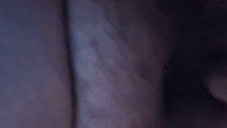 BBW MILF masturbation anal dildo pussy dildo wand on clit part 1