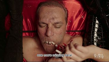Double Smoke and Heavy Spitting Supremacy: Restrained Subject Swallows a Thick Pool of Ash and Saliva Triggered by Deep Toy Play FULL