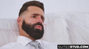 CEO Dani Robles bangs employee Oskar Ivan after cum painting