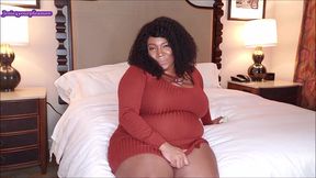 BBW GF discovers your panty sniffing JOI
