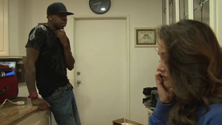 A lovely young lady that has a pretty mouth sucks a big black dick