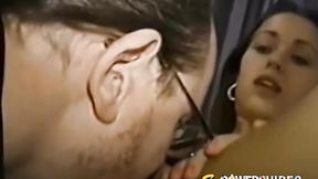 ”Sensual amateur babe enjoys her first porn video ever”