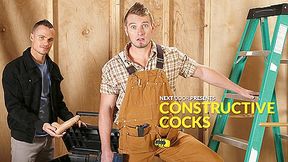 Jake Karhoff & Luca Rosso in Constructive Cocks XXX Video - NextdoorBuddies