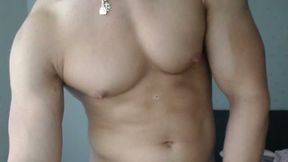 Lee Weigh Jerks His Cock in Extreme Close Up
