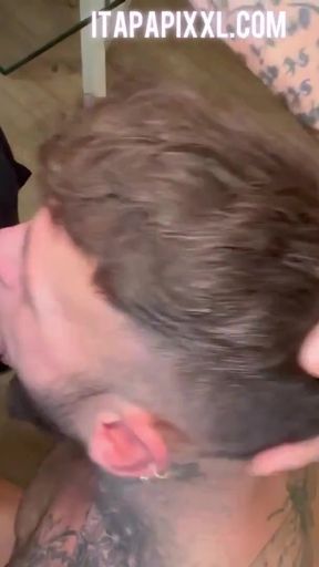 Cocksucker MotorHole Worships Huge Dick ASMR Sloppy Deepthroat on ItaPapiXXL   Clip 1