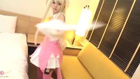Magical Girl Cosplay Heroine Saves Sick People But Needs Their Energy Without Protection