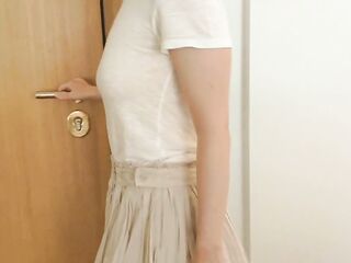 HotWife Comes Home Pantiless with Cum on her Snatch