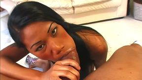 nyla thai swallows cum after interracial pov fuck