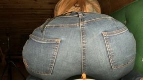 Stimulation with jeans