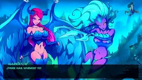 Sapphire Seductress Rides Feral Titan – Moans Fill the Air