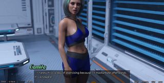 Stranded in Space - Hard Talk with Femdom Military Girl