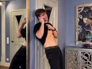 Balkan Twink Worships Big Bisex Cock Until He Chokes