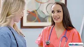 Doctor Kissed Pussy Licked And Facesitted By Brunette I