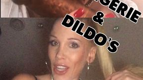 Rebecca More - Lingerie and Dildos