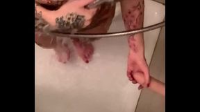 Shower with Dildo