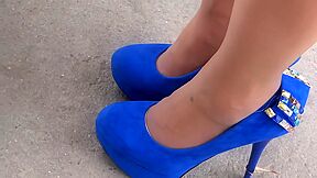 My Cam Filmed Gorgeous Asian Businesswomen Wearing High Heels I