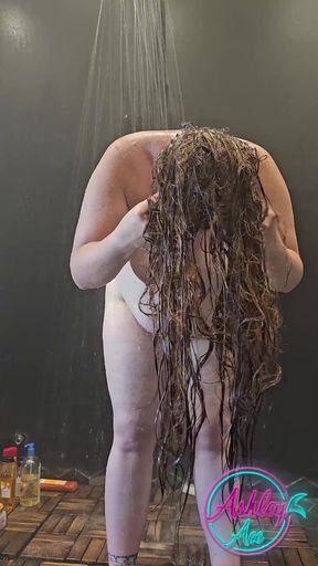 Shower Time With Ashley Ace
