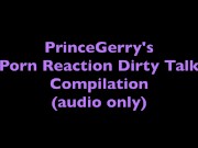 My dirty talk & moaning porn reaction masturbation compilation (audio only)