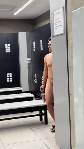 Showing off at the gym