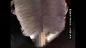 Blonde 3D Hentai Babe Flashes Her Perfect Tits In Anime Action