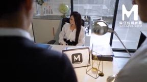 Madou Media MD-0182 Time Freeze Fantasy with Powerful Female Boss Free Viewing