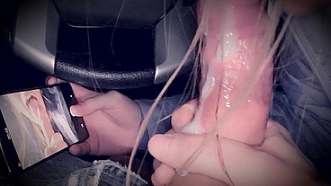 Lydia records herself cheating and sends the videos to cuckold while sucking boyfriends cock.