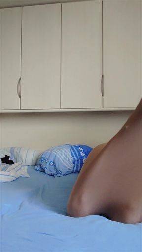 Carmen Nylonjunge Tests Bodystocking for Full Body