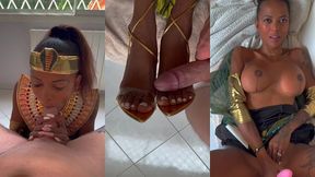 ce soir sextape baise hard en mode cleopatre fellation footjob anal