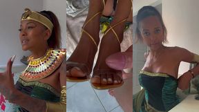 ce soir sextape baise hard en mode cleopatre fellation footjob anal