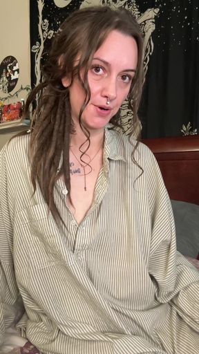 mommy discovered your smoking fetish and makes your fantasy come true