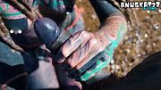 Public Beach POV Blowjob – Sunny & Messy Outdoor Fun