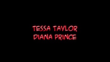 Tessa Taylor Threesome Blowjob Facial from Diana Prince