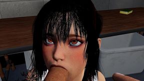 swimmer girl sucks good dick