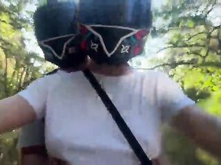 I picked up a DiDi customer out of a brassiere and this guy noticed my large melons two